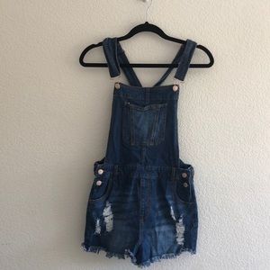 Jean overalls